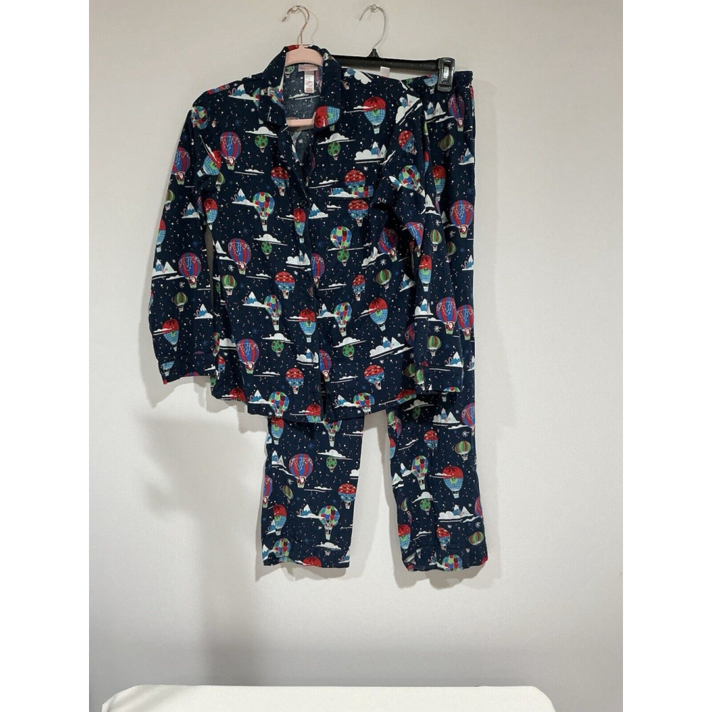 Woman’s Wonder Shop Woman’s Sleepwear Set Top & Bottom Christmas Theme Small